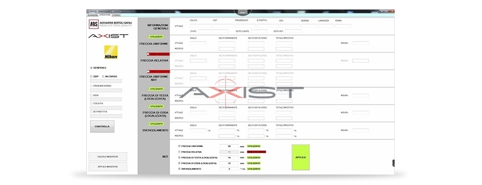 Misure veloci, senza contatto, integrate in linea di produzione.